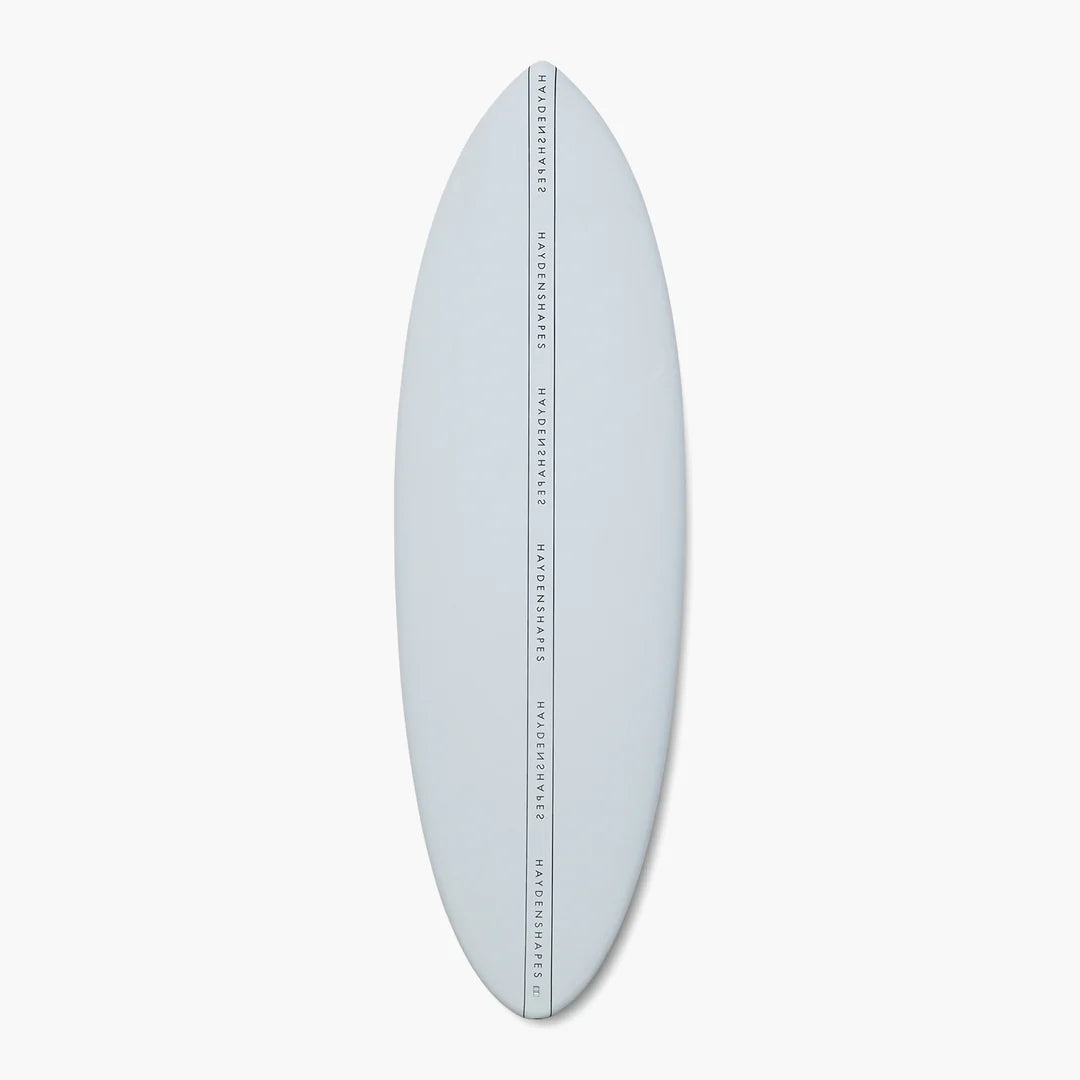 surfboards with increased rail-to-rail performance-Haydenshapes Hypto Krypto Soft - Futures - Blue Tile