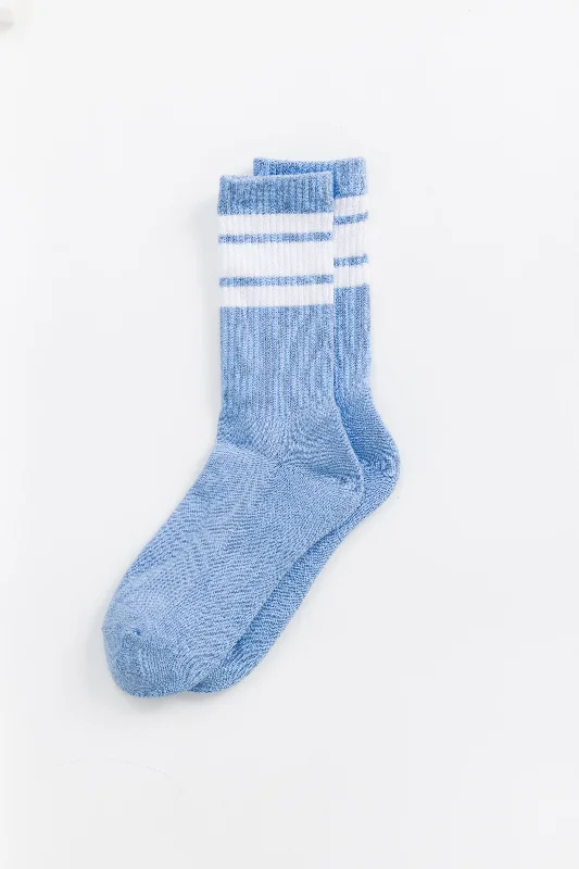 surf clothing with increased durability for active use-Cove Vail  Stripe Socks