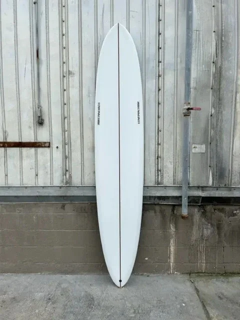 surfboards with reinforced edges for durability-LOVE MACHINE 9'6" FM I CLEAR LONGBOARD