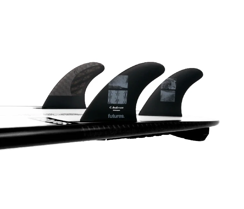 surfboard fins for all-weather surf conditions-Futures Vs Ando Blackstix Surfboard Fins