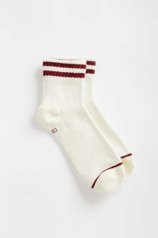 surf clothing for a lightweight, casual look-Cove Jaxon Cozy Striped Socks