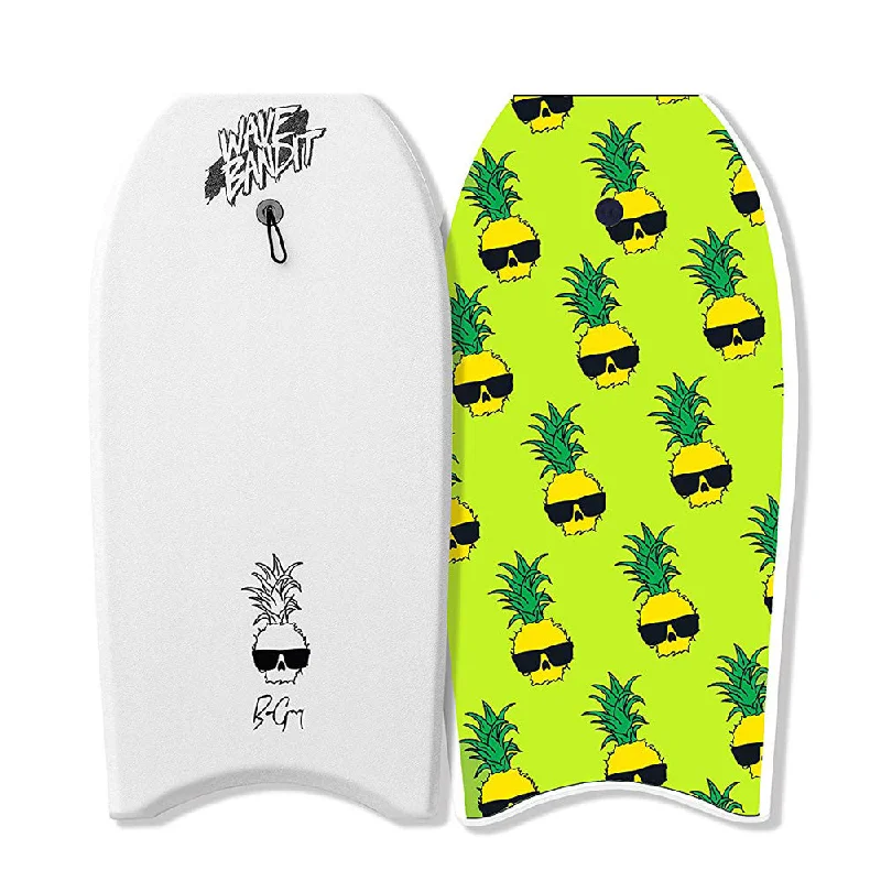 surfboards for increased speed in the lineup-Wave Bandit Ben Gravy Shockwave 45"-White 18