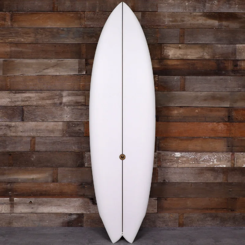 surfboards for beginner to expert riders-Album Surf Twinsman 5'11 x 20 ¼ x 2.48 Surfboard - Clear • DAMAGED