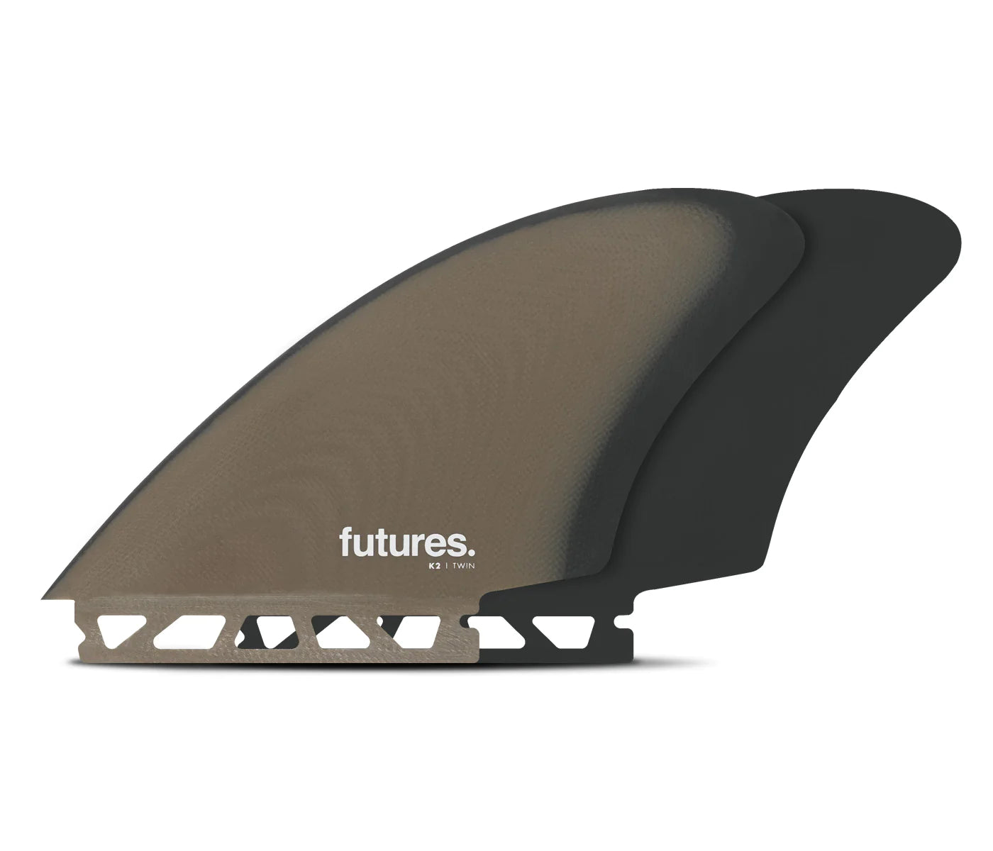 surfboard fins for greater flex and speed-Futures K2 Twin Keel Surfboard Fins