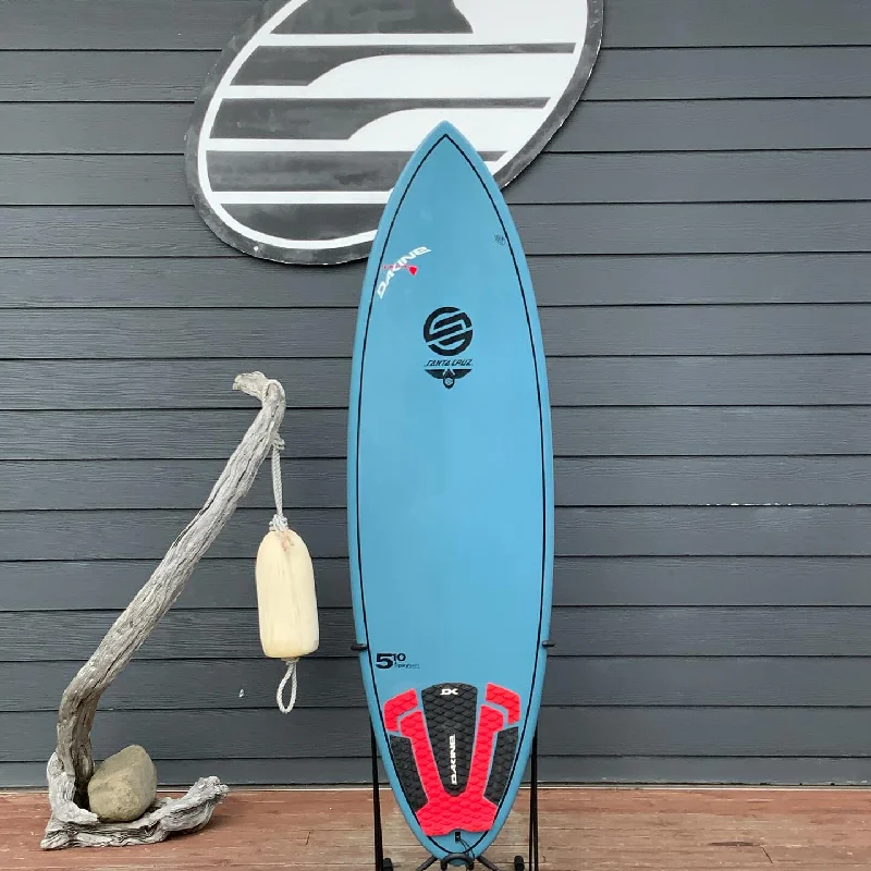 surfboards with increased rocker for deeper turns-Santa Cruz Custom 5'10 x 19 ⅝ x 2 ¼ Surfboard • USED