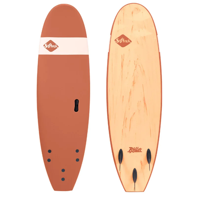 surfboards with unique designs for stylish rides-Softech Roller 7'0 Soft Surfboard - Clay