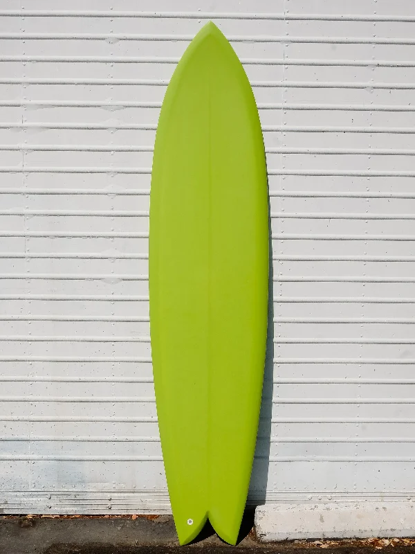 surfboards for longboard lovers-Deepest Reaches | Mega Fish 8’0” Lime Surfboard