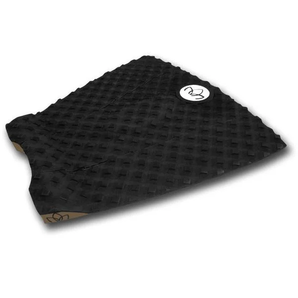 surfboards for improving surfing skills-Stay Covered Fish 3 piece Black Traction Pad