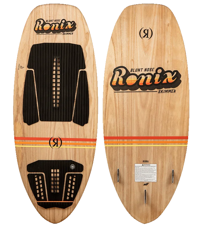 surfboards with enhanced speed for fast riders-2024 Ronix Blunt Nose Skimmer Wakesurf Board