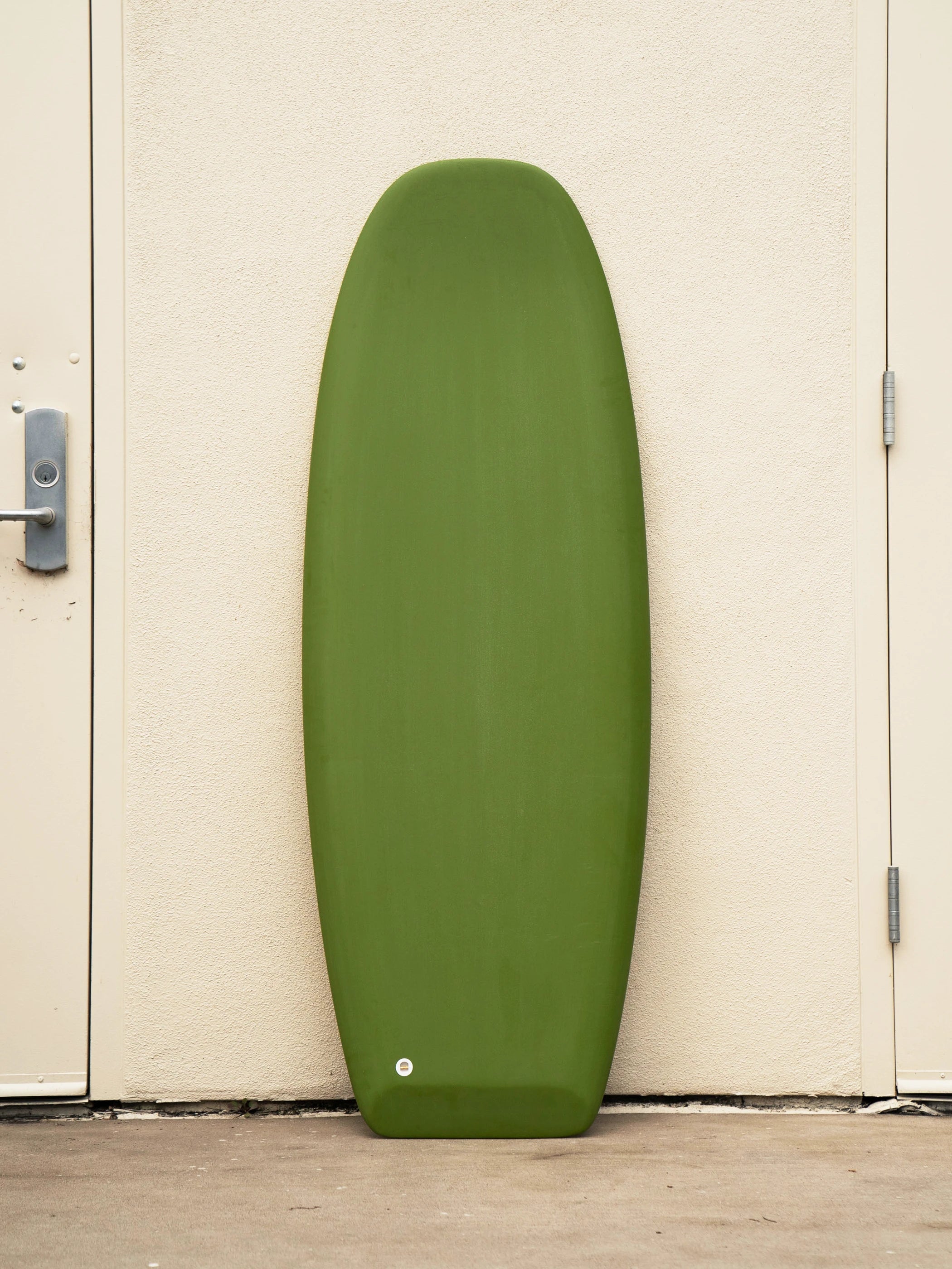 surfboards for pro-level wave domination-Deepest Reaches | 5’3” Pizza Box Sage Green Surfboard