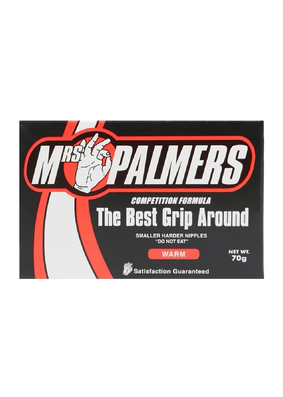 surfboards for easy handling in choppy waters-Mrs Palmers COMP Surfboard Wax WARM