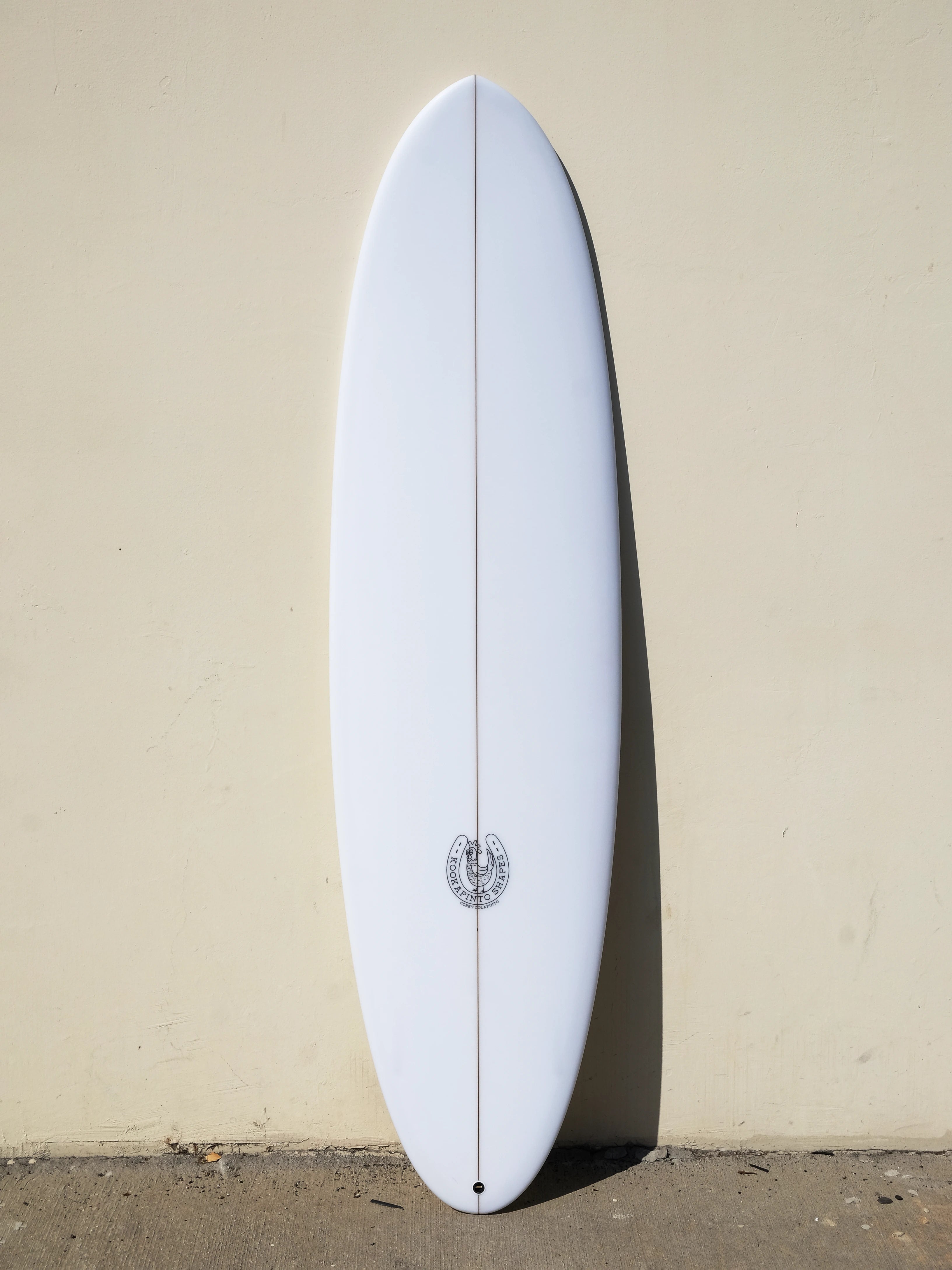 surfboards with lightweight construction for faster paddling-7'0" Thin Twin Clear Surfboard