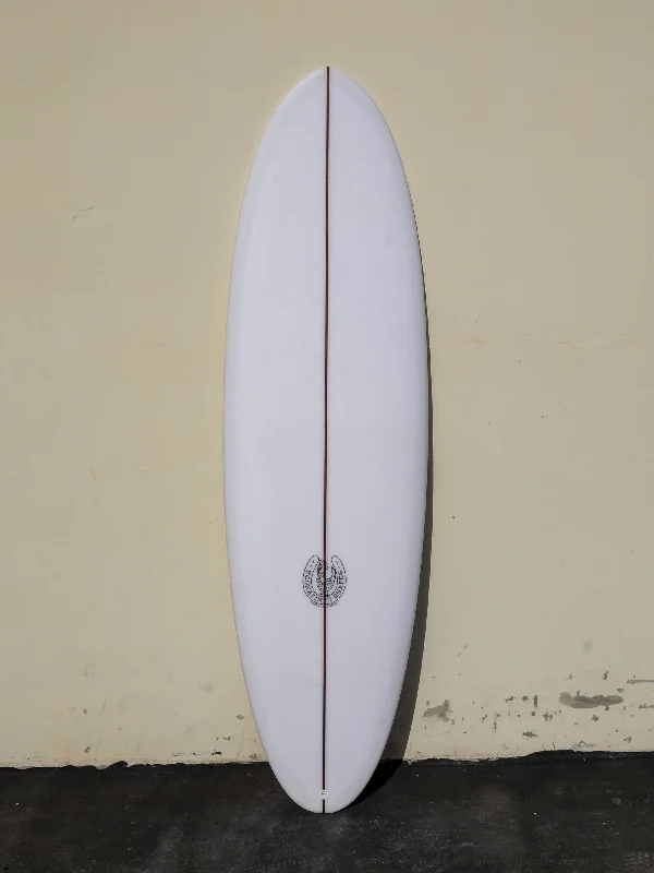 surfboards for smoother takeoffs-6'8" Thin Twin Clear Surfboard