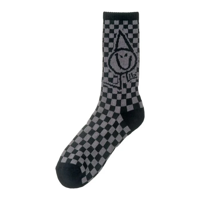 surf clothing for maximum protection in the surf-Lib Tech Logo Crew Sock