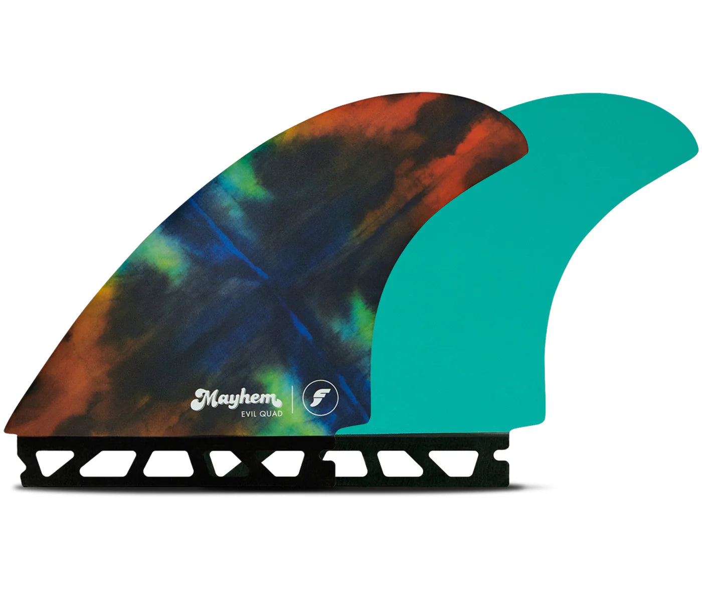 surfboard fins with quick response-Futures Mayhem Evil Quad Surfboard Fins