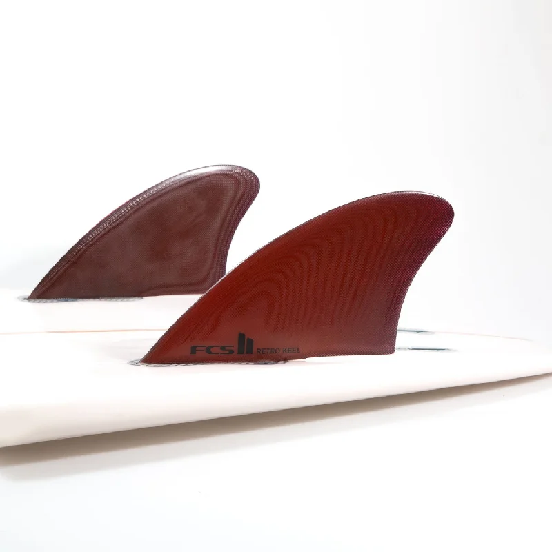 surfboard fins for creating more speed on the wave-FCS 2 RETRO KEEL FINS