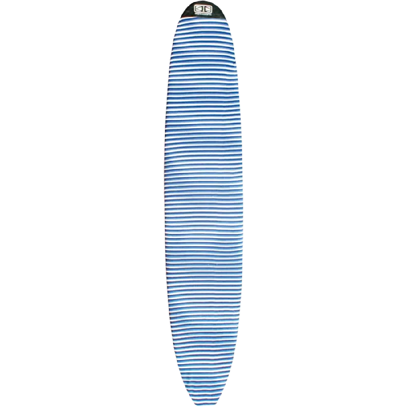 custom surfboards for personal style-O&E Ocean & Earth Sup Stretch Cover 12'0" Blue Stripes