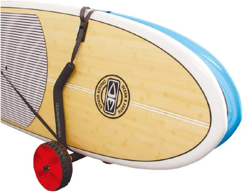 surf clothing for comfort after surfing-Ocean & Earth Double SUP/Longboard Adjustable Trolley