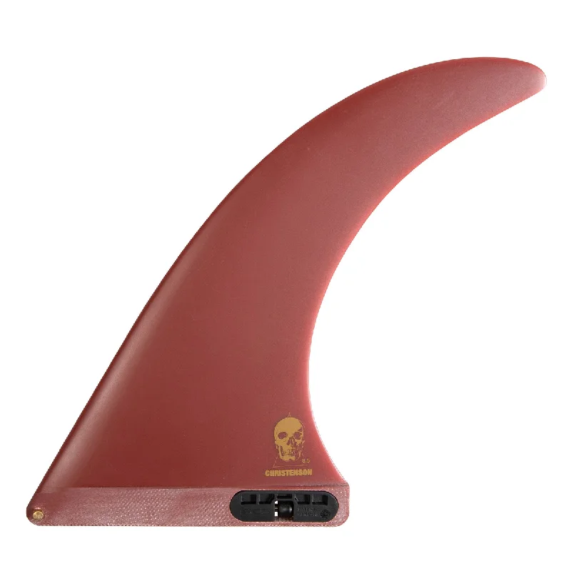 surfboard fins with streamlined design for speed-FCS II Christenson PG Single Fin-Blood Red