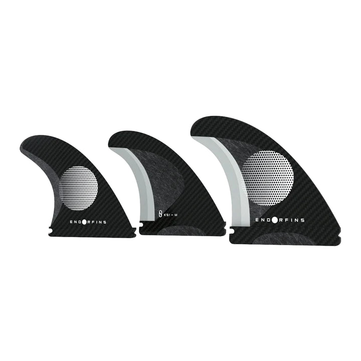 surfboard fins for increased maneuverability-Endorfins Slater KS1 3 Fin - (Futures or FCSII)