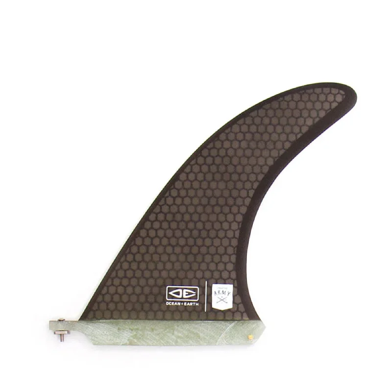 surfboard fins for increased maneuverability-Creative Army Single Fin 9"