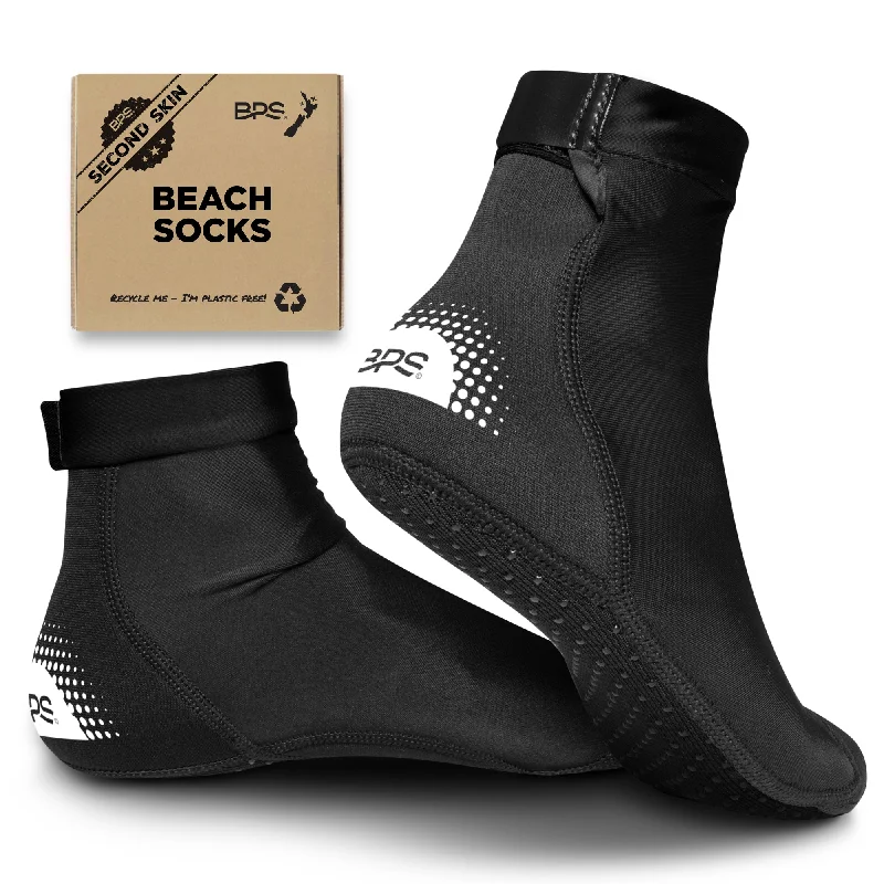 surf clothing for fashionable beach style-BPS 'Second Skin' Water Socks V2