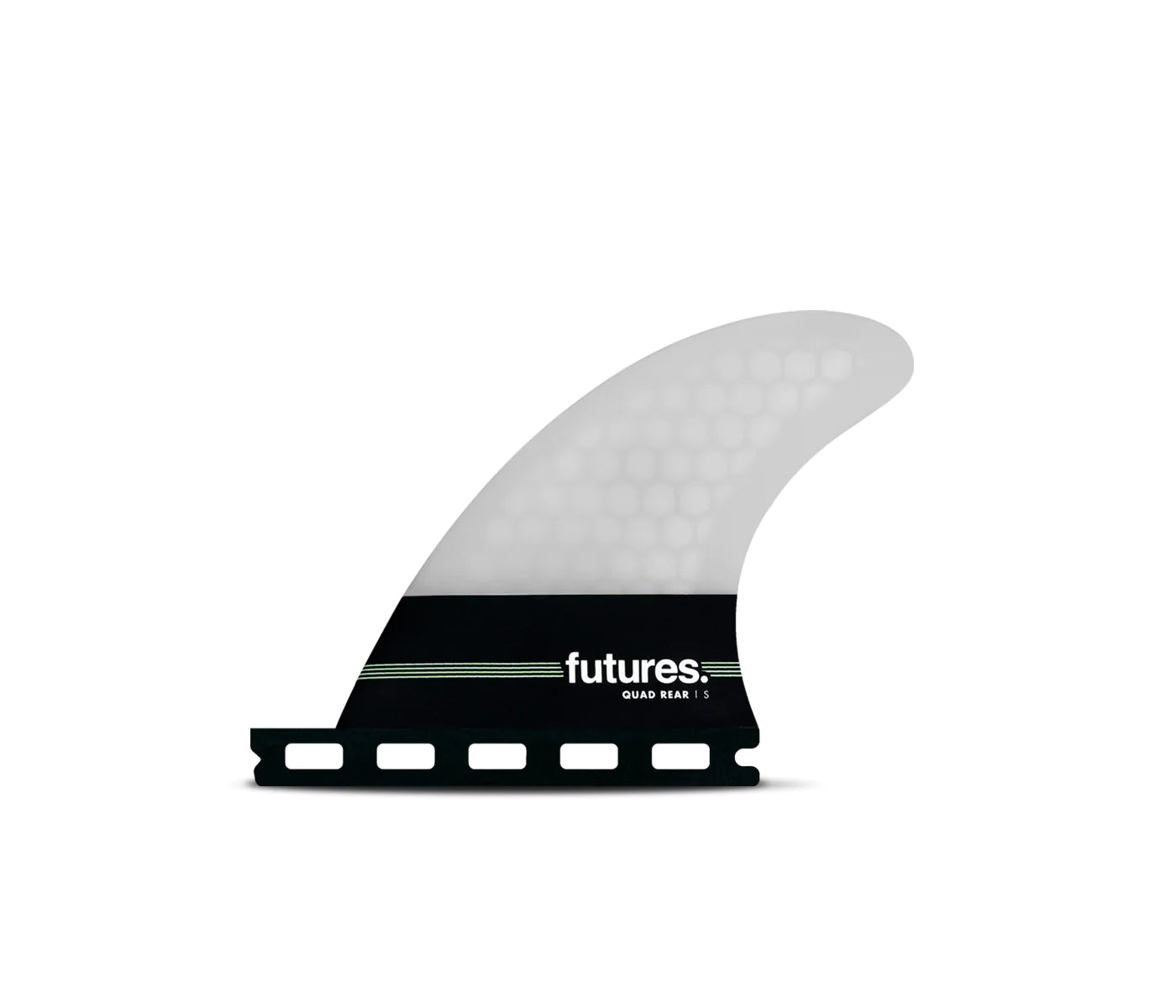 surfboard fins with adjustable setups-Futures Neutral Quad Rear Surfboard Fins