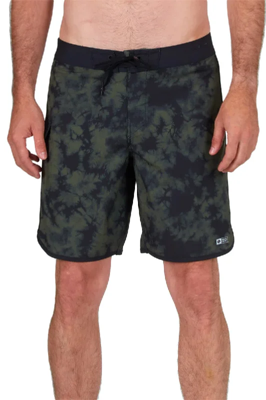 surf clothing for all levels of surfers-Salty Crew Sessions Boardshort - Military