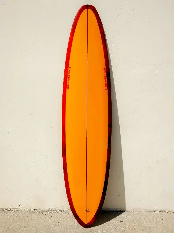 surfboards for all-season surfing-LOVE MACHINE | 8'0" VBOWLS | AMBER/ABSTRACT SURFBOARD