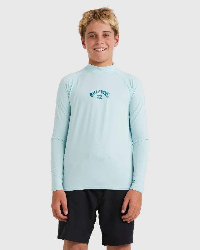 surf clothing with UV protection-Boys 8-16 All Day Arch Rash Vest