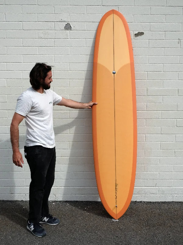 best surfboards for shortboard riders-Woodin Surfboards |  8’6” Switchblade Apricot Surfboard