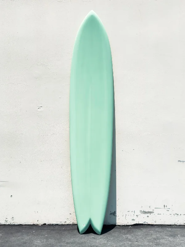 surfboards for quick adjustments between waves-Deepest Reaches | 9’6” Mega Fish Sugared Lime Surfboard