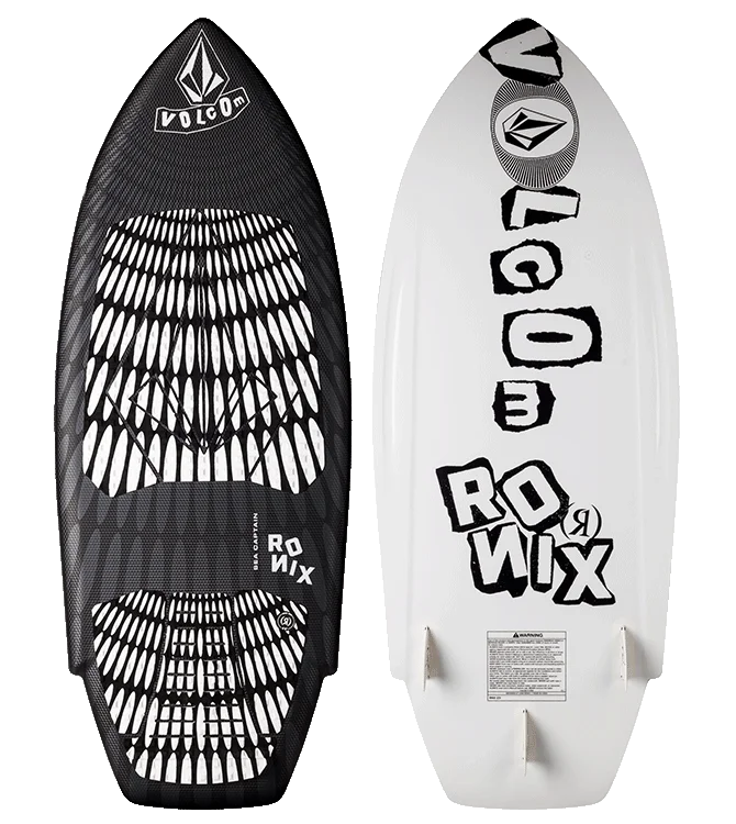 surfboards with removable fins for easy customization-2024 Ronix Volcom Sea Captain Wakesurf Board