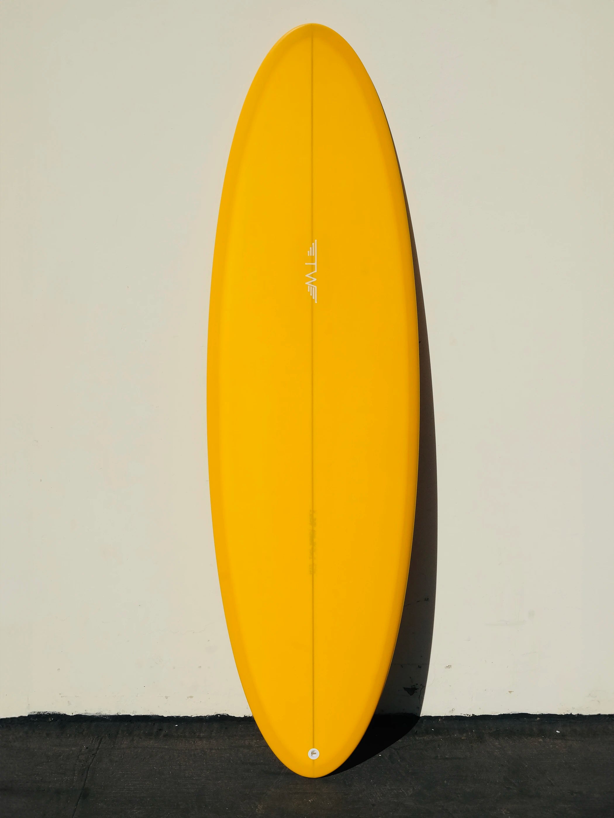 surfboards for beginner surfers-Tyler Warren | 6’0” Quadratic Egg Mustard Yellow Surfboard