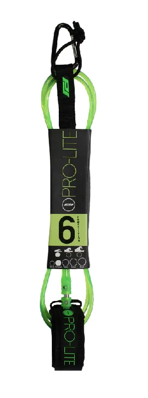 surf clothing with breathable materials for heat-Pro-Lite 6'0" Comp Ankle Leash (Neon Green)