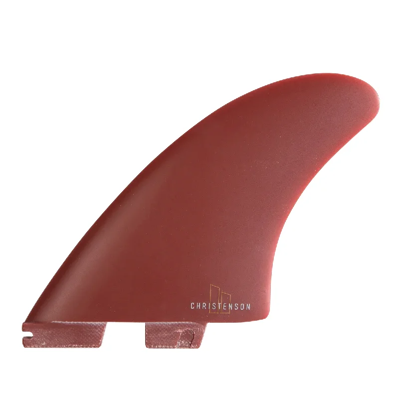 surfboard fins for lightweight setups-Christenson Twin PG Black Fins