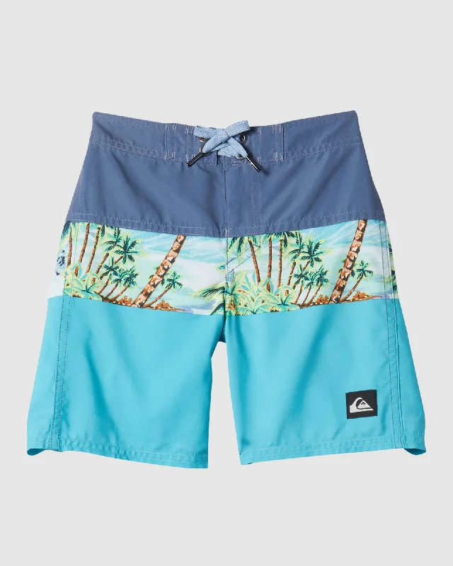 surf clothing for extra durability in harsh conditions-Boys 2-7 Everyday Panel 13" Boardshorts