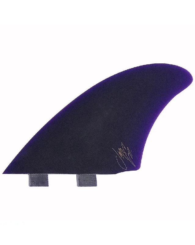 surfboard fins for easier paddling and faster wave entry-Jeff McCallum Twin Glass TT