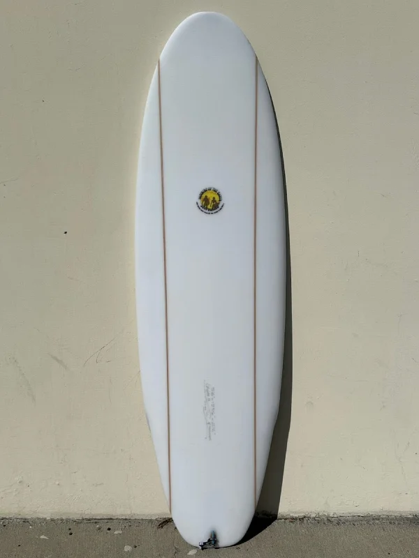 surfboards for smoother water flow-Simons Jones Designs | 5’6” Calypte Clear Surfboard