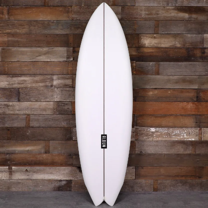 surfboards for fast takeoffs and smooth rides-Album Surf Twinsman 5'10 x 20 x 2 7/16 Surfboard - Clear