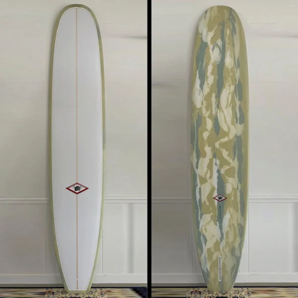 surfboards for carving up the wave face-Hot Rod Surf - 9'6 Garnet