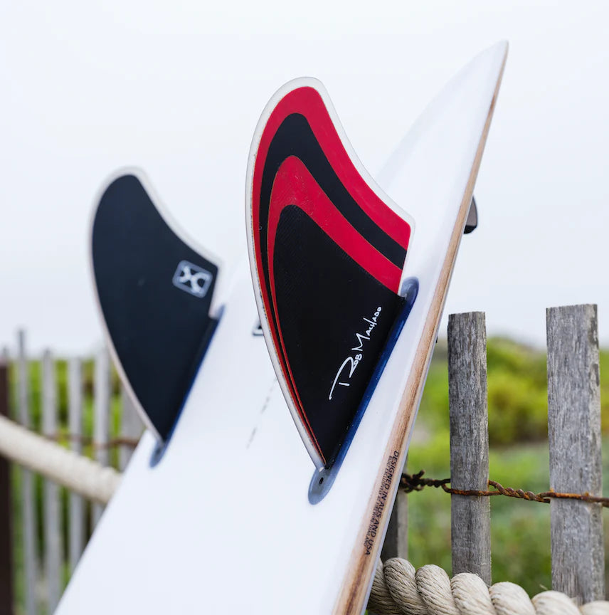 surfboard fins with medium to large size for stability-Firewire Machado Twin Keel Surfboard Fins