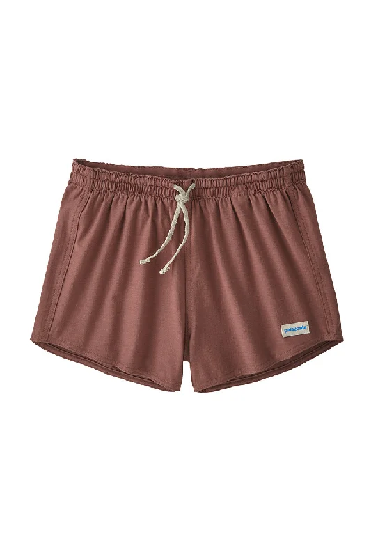 surf clothing for all-weather conditions-Patagonia Women's Home Waters Volley 3" Shorts - Dulse Mauve