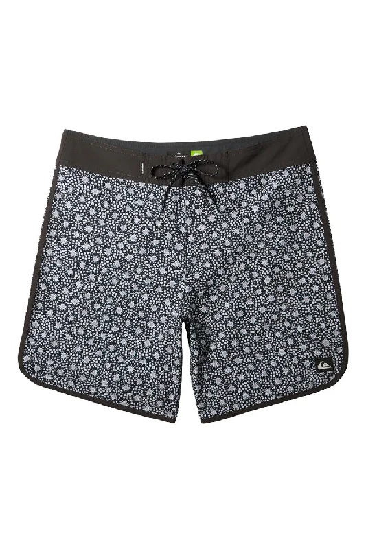 surf clothing for comfortable beach lounging-Quiksilver Surfsilk Scallop 19" Boardshorts - Tarmac