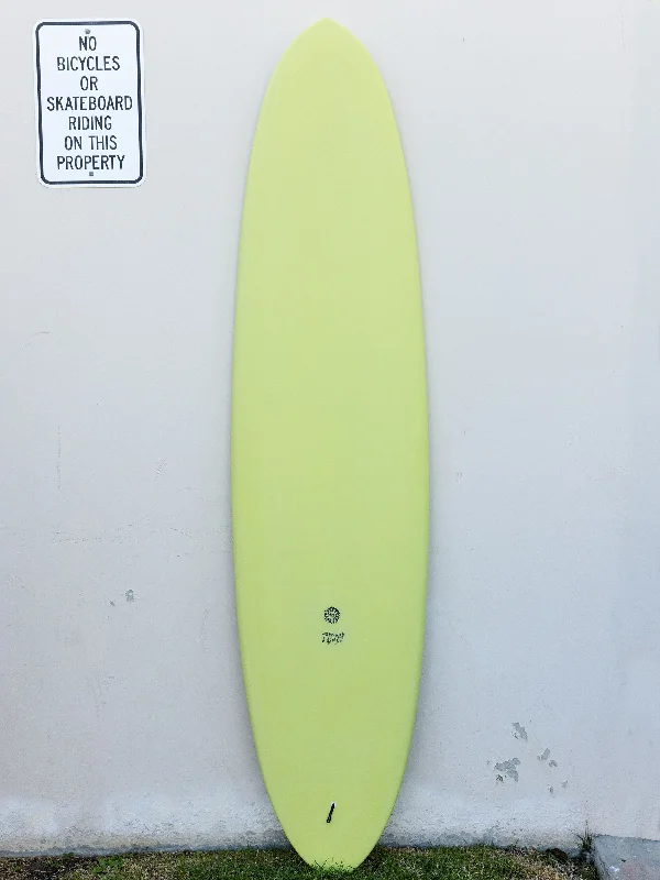 surfboards with high-precision rocker profiles-Koz McRae SurfingBoards | 7'8" Mistress Green Stringerless Surfboard