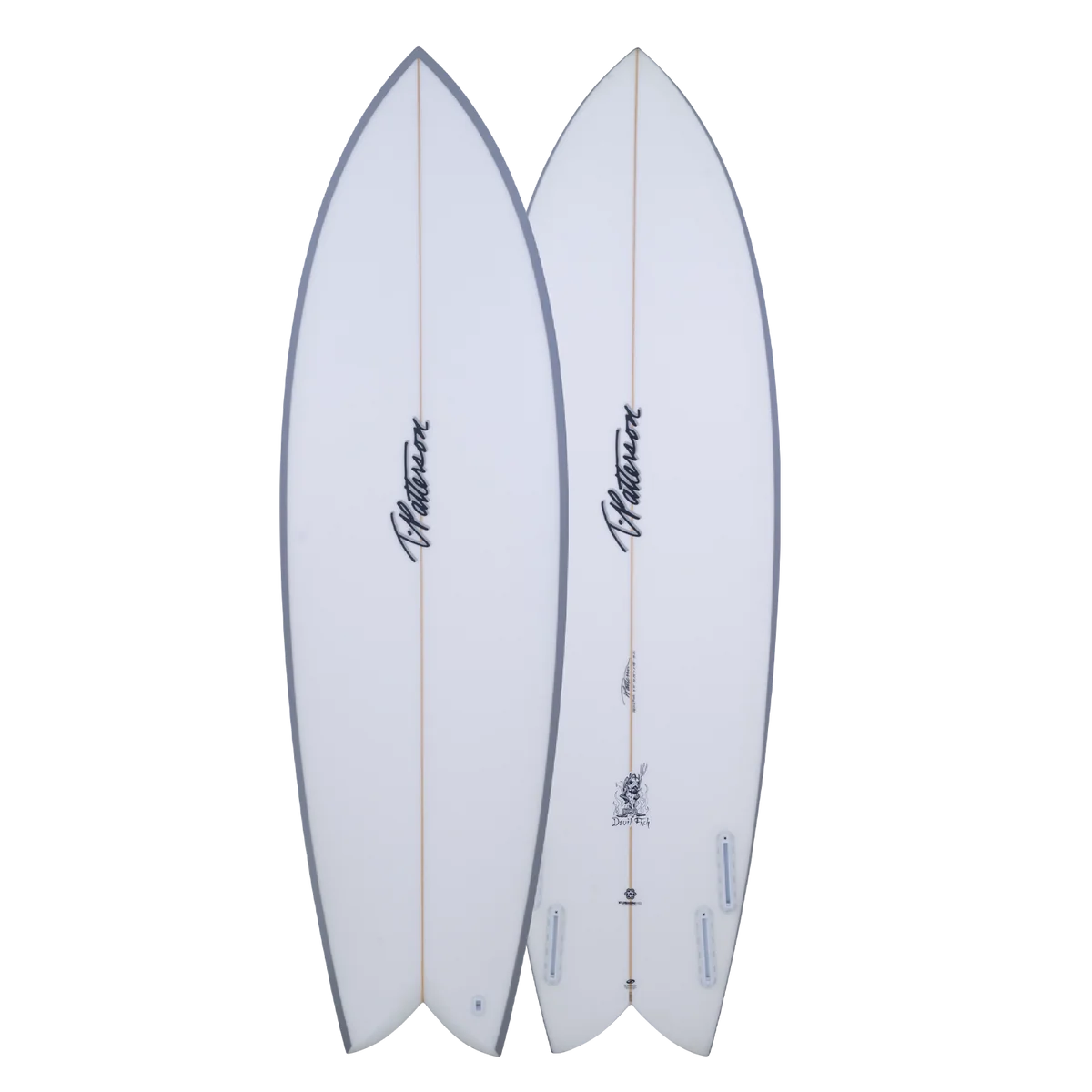 surfboards for more responsive control in the water-T.Patterson Devil Fish - Fusion HD - Futures