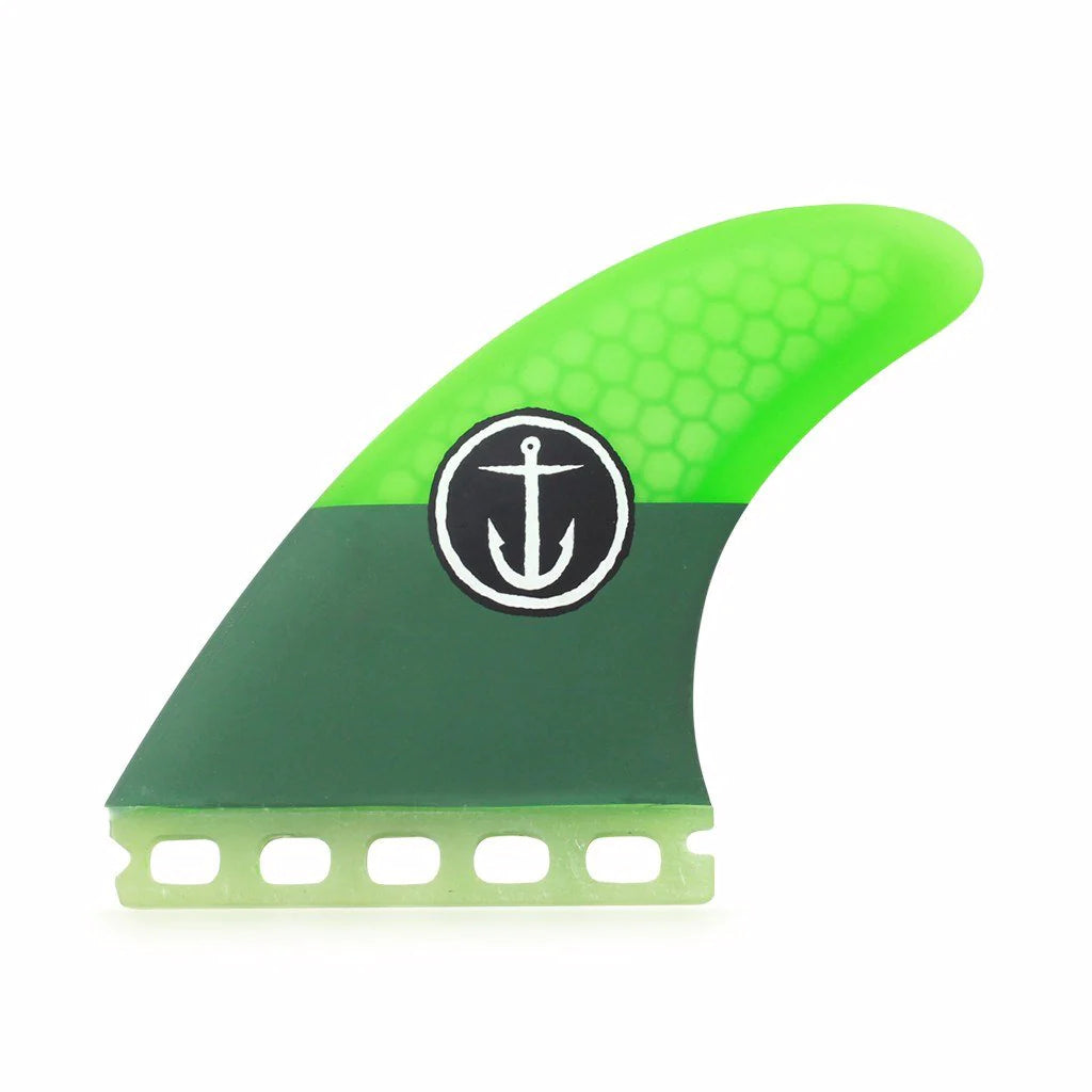 surfboard fins with innovative fin box designs-Captain Fin Medium Thruster Single Tab