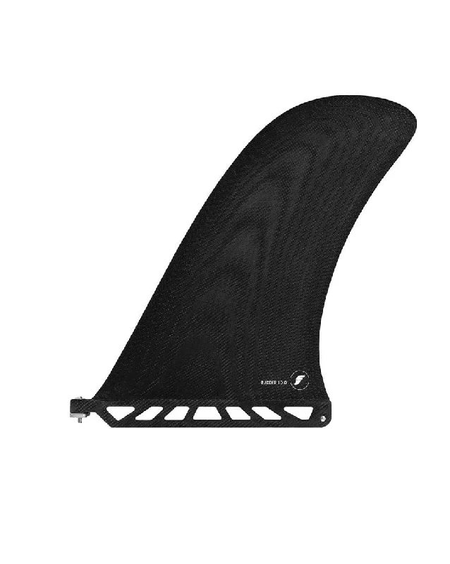 surfboard fins for deeper, more controlled bottom turns-Rudder Single Fin