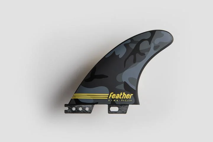 best surfboard fins for speed-FEATHER FIN ATHELETE SERIES JOAN DURU