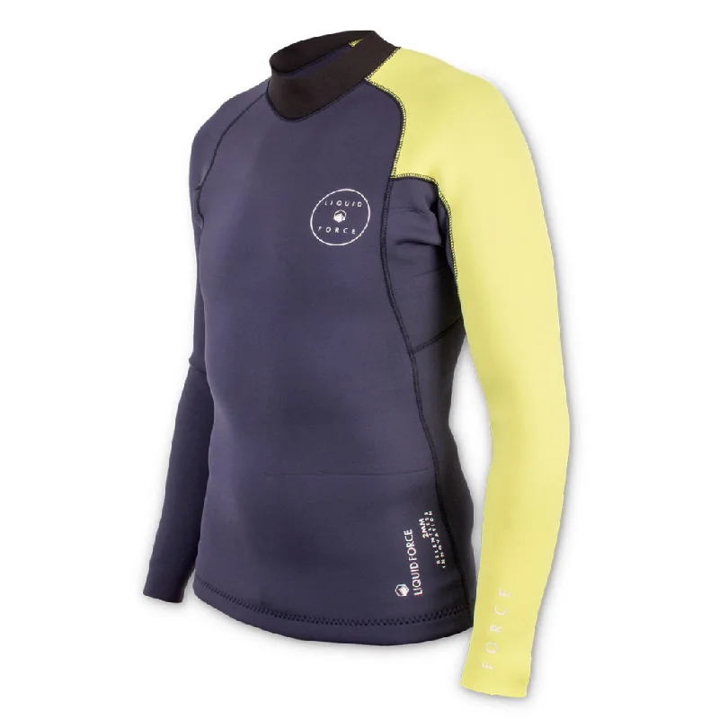 surf clothing for optimal water resistance-Eco Suit 2mm Neo - Navy/Yellow